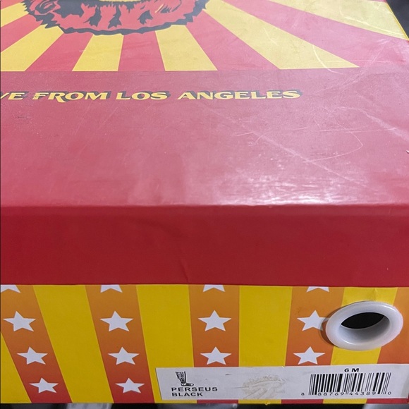 JEFFREY CAMPBELL WOMENS PERSEUS SANDALS SIZE 6 NEW NEVER WORN GLADIATOR W/BOX - Picture 4 of 4